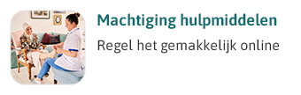 Machtiging hulpmiddelen. Regel het gemakkelijk online.