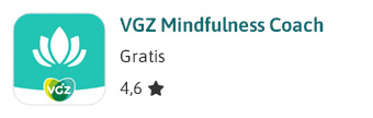 VGZ Mindfulness Coach app. Gratis voor iedereen.
